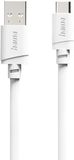 Hama 00201813 USB-laadkabel USB 2.0 USB-A stekker, USB-C stekker 2 m Wit