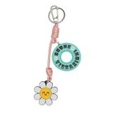 Mr.Wonderful Sleutelhanger - Goede Vibraties 12 x 0,4 x 12, Zilver., S
