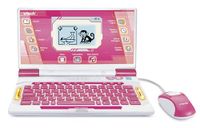 VTech Genio XL, tweetalig, Spaans-Engels, elektronisch speelgoed vanaf 5 | Interactieve computer, roze, 164 educatieve activiteiten, QWERTY-toetsenbord, muis, games, muziek, wetenschap, Spaanse versie