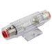 SeKi Mini ANL zekeringhouder rond - transparant tot 25 mm²; ook geschikt voor streep- en bladzekeringen; 1 stuk