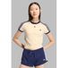 adidas Originals knitted T-shirt - lichtgeel