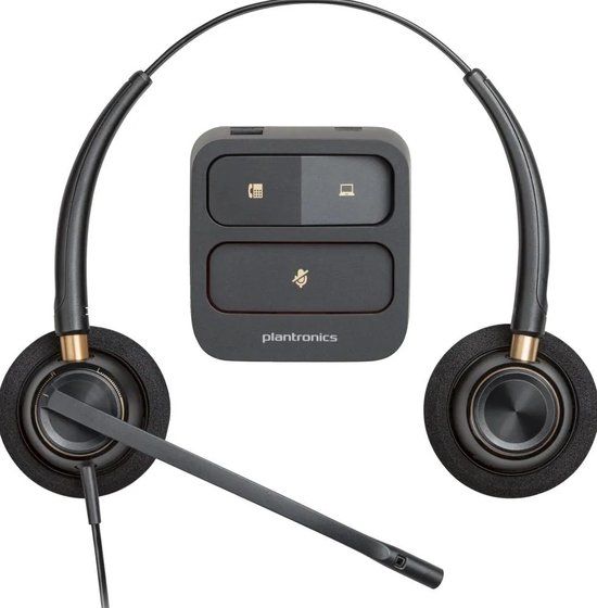 HP Poly EncorePro 520 - Headset - Zwart