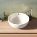 Brauer Sky Waskom - Rond - 43 cm - Keramiek - Hoogglans - Wit
