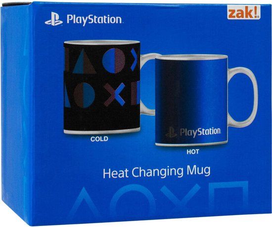 PlayStation Heat Change Mug - 325 ml - Ceramic - Multicolor