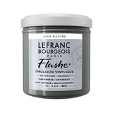 Lefranc Bourgeois 300563 Flashe acryl- en vinylverf, lichtecht, dekkend en bestand tegen veroudering - 125ml Pot, Neutral Grey