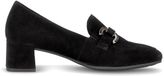 Gabor Damen Pumps 4012.02 Zwart Leer Blokhak