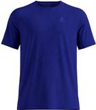 Odlo T-shirt crew neck s/s ZEROWEIGHT ENGINEERED CHILL-TEC BLAUW - Maat M