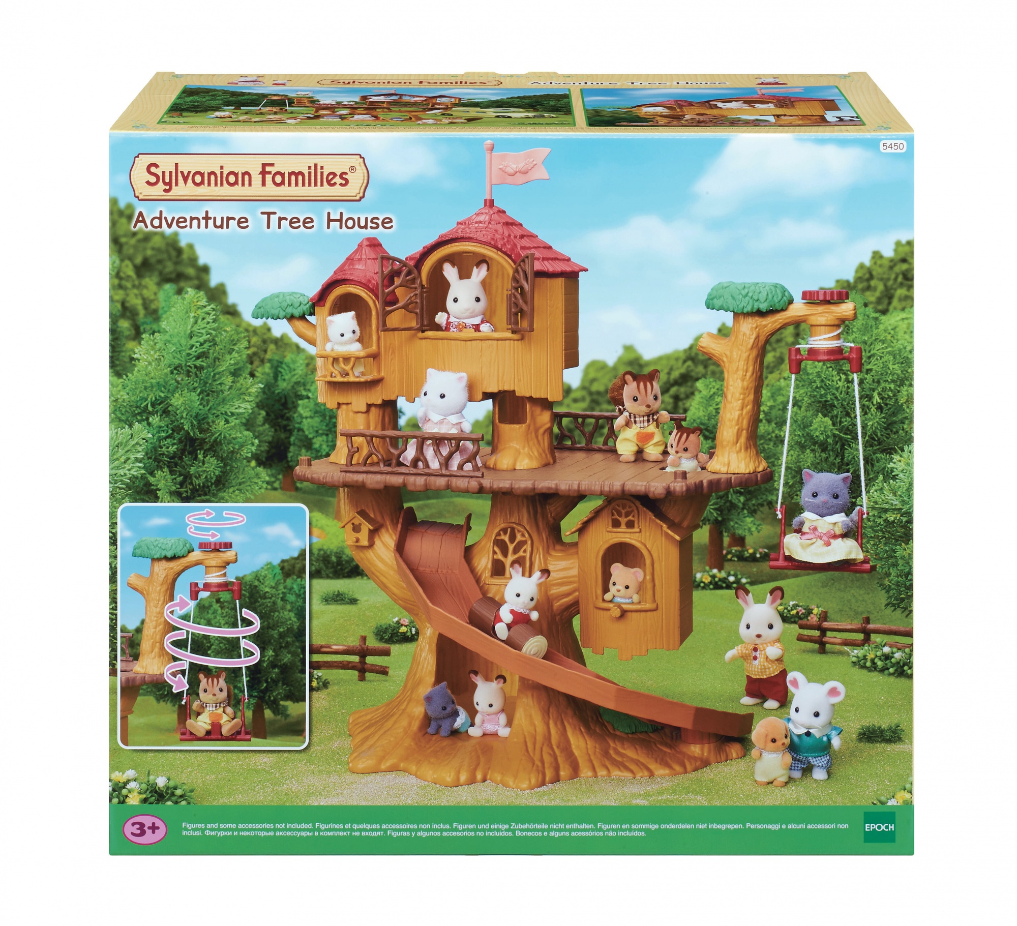 Sylvanian Families Avontuurlijke Boomhut - Actie/Avontuur Speelgoed