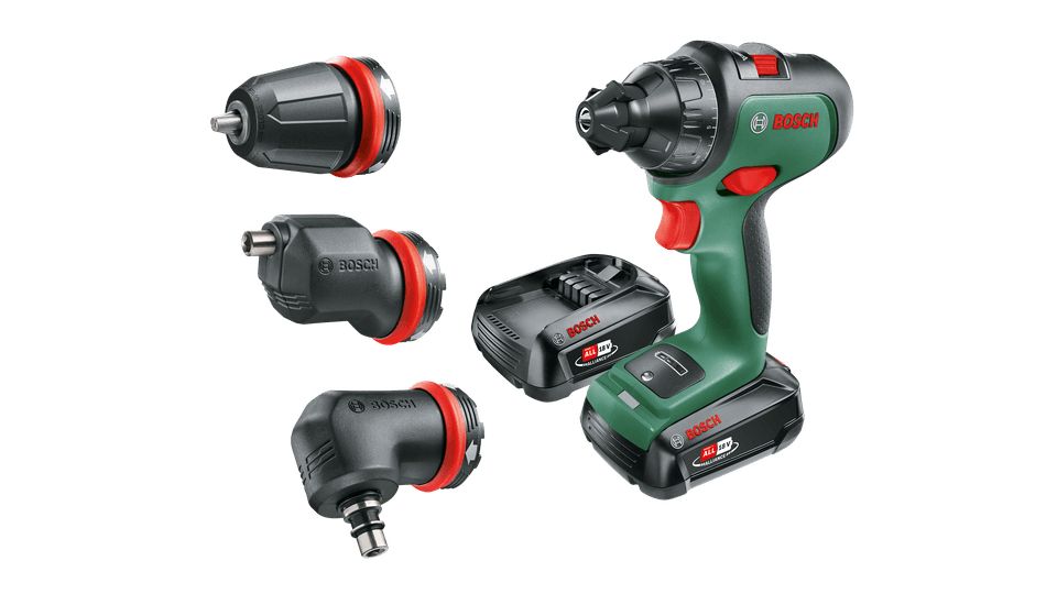 Bosch AdvancedDrill 18 Accuboormachine - 1350 RPM - Zonder sleutel - Zwart/Groen