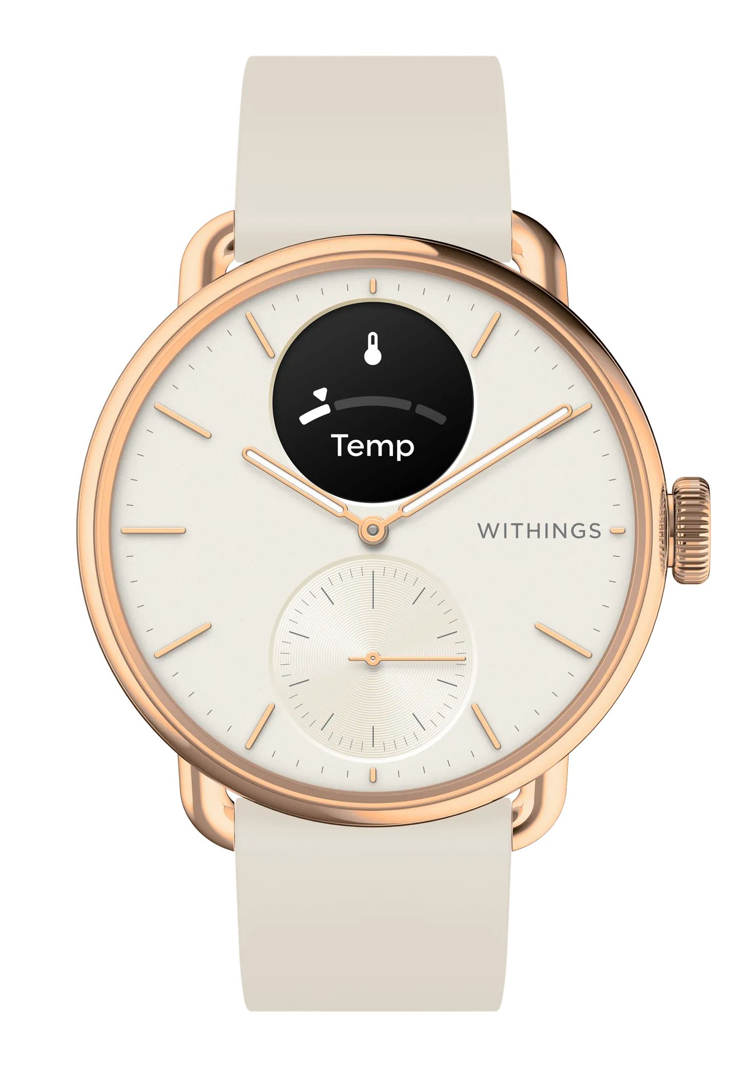 Withings Scanwatch 2 - Rose Gold 38mm - Smartwatch