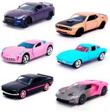 Jada Auto's Om Kentekenbewijs Geassorteerd Roze Kinderen