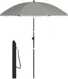 Happiq Ronde Parasol - Donkergrijs - 175 cm
