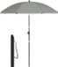 Happiq Ronde Parasol - Donkergrijs - 175 cm