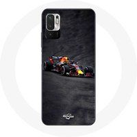 Maniacase Hoesje voor Xiaomi Redmi Note 10T 5G Formule 1 Max Verstappen F1 zwart rood en geel
