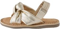 Next - Meisjes - Sandalen met leren strik aan de voorkant - Goud