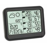 TFA Dostmann View 35.1142 - Draadloos weerstation - Zwart - LCD - Met Buiten- en Binnensensor