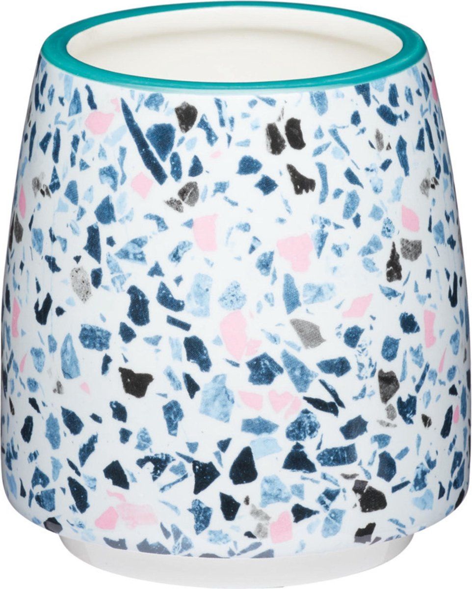 Kitchen Craft Bloempot Mozaïek 10 x 12 cm Keramiek - Multicolor