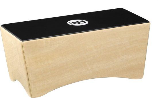 Meinl BCA2NT/EBK-M Snare Bongo Cajon - Natural Ebony Black