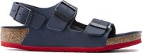 Birkenstock Milano Kids Sandales Desert Soil Blue Red Narrow-fit | Bleu | Imitation cuir | Taille 26 | 1022211