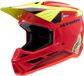 Alpinestars S-M3 Youth Fray Rouge Jaune Fluo Noir Casque Tout-terrain - Casque