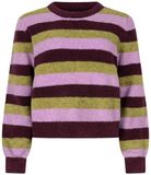 Ydence Trui Knitted Sweater Aurora Fc2605 Aubergine Dames Maat - XXL