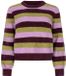 Ydence Trui Knitted Sweater Aurora Fc2605 Aubergine Dames Maat - XXL