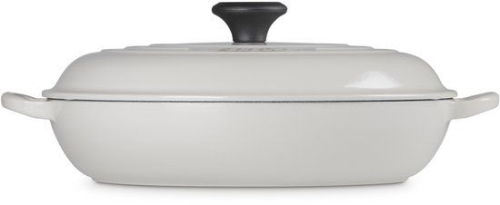 Le Creuset Gietijzeren Campagnard 30 Cm Creme