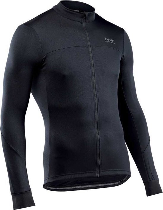 Northwave Force 2 Fietsshirt lange mouwen Heren, black