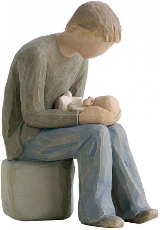 Willow Tree New Dad 26129 - Porselein - Diverse kleuren