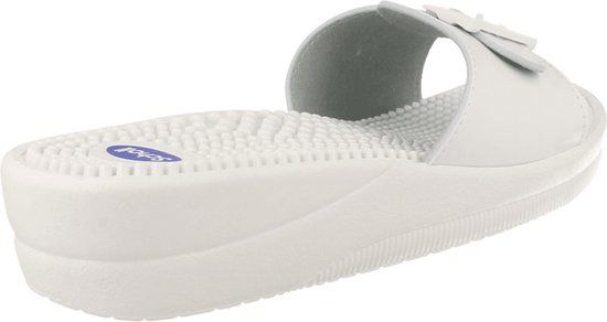 Scholl Slippers New Massage PVC Vrouwen - Wit