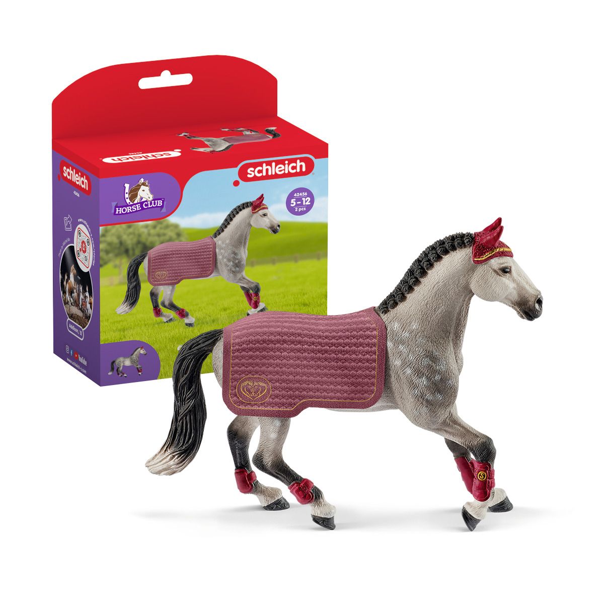 Schleich HORSE CLUB Trakehner Merrie Concours 42456 - Toy Figure - Multicolour - Ages 5-12 - Girl