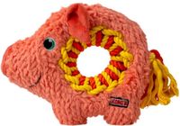 Kong Ringaroos Pig - Hondenspeelgoed - Roze M