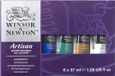 Winsor & Newton Artisan Water Mixable Olieverf Set – Beginnersset – 6 × 37 ml – Watermengbare Olieverf