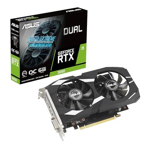 ASUS Dual GeForce RTX 3050 OC Edition 6 GB GDDR6 Gaming grafische kaart