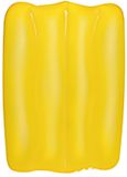 Bestway Opblaasbaar reiskussen - geel - 38 x 24 cm