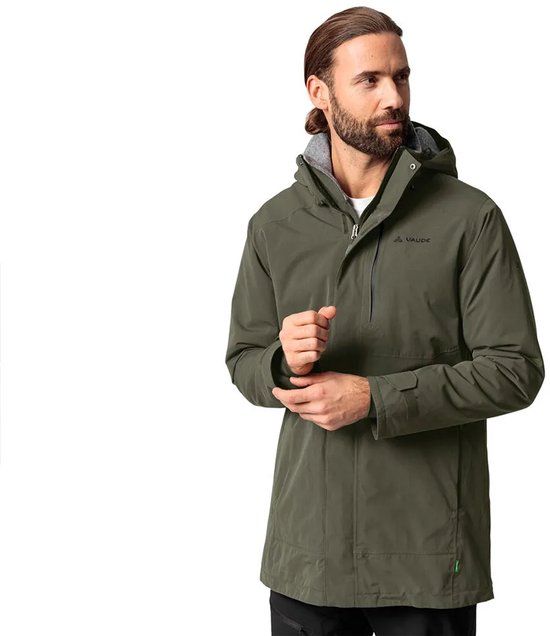 Vaude Idris Wool Ii Parka Groen S Man