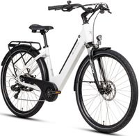 Saxonette SAXXX E-Bike Stadsfiets 28 Inch Wit
