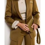 JOSH V regular blazer olijfgroen