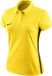 Nike Sportpolo - Vrouwen - geel/zwart - Maat XL
