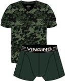 Vingino B-254 Wes Set Jongens Tops 170-176 Katoen/Elastaan Deep Depths