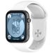 By Qubix Qubix Siliconen sportband - Wit - geschikt voor Huawei Watch Fit 5 / 4 / 3