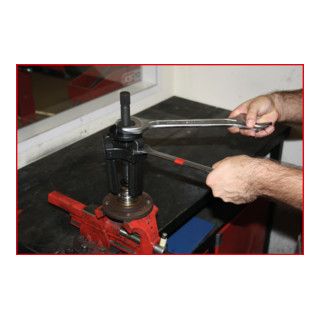 KS Tools lagerringtrekker 3-arm met klemconus