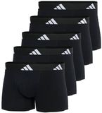 Adidas Active Flex Cotton Trunk Boxershorts Heren 5-Pack Zwart Maat L