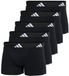 Adidas Active Flex Cotton Trunk Boxershorts Heren 5-Pack Zwart Maat L