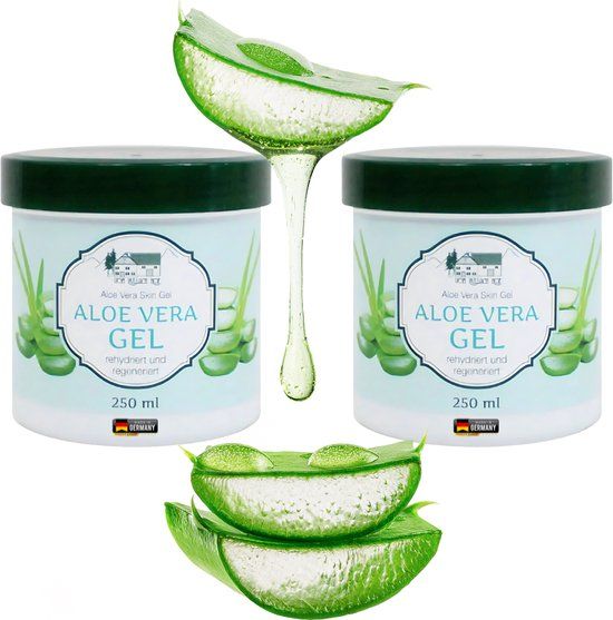 Pullach Hoff Aloe Vera Gel - DUO PACK - 2 x 250 ml - Hydraterende Gel - Unisex