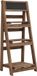 vidaXL Plantenstandaard 3-laags met bord 40x30x90 cm massief vurenhout
