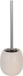 MSV Toiletborstel met Houder – Beige/Zilver