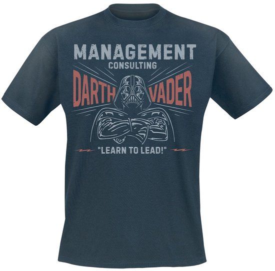 Star Wars Darth Vader - Management Consulting Heren T-shirt - marineblauw - L
