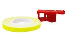 4R Quattroerre.it 10240 Fluorescerende decoratieve strepen Wheel-Stripes voor motorvelgen met applicator, fluogeel, 5 mm x 6 m