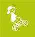 ALTIUM 3007057 Witte Sticker Jongen BMX